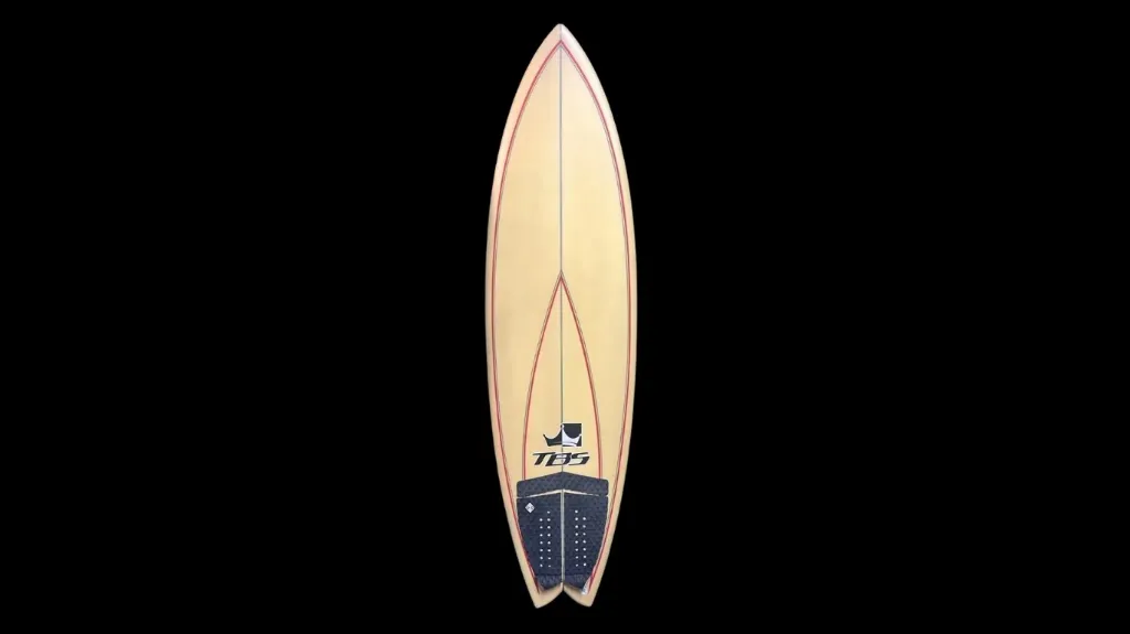 [PR0028] Prancha de Surf TBS - 6'2" x 35L Spicy Tuna